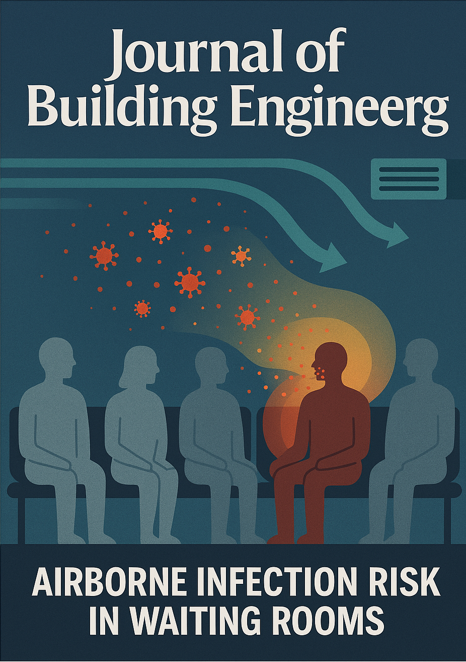 Intelligent generation method of infection risk map and management system in hospital waiting room for respiratory infectious diseases